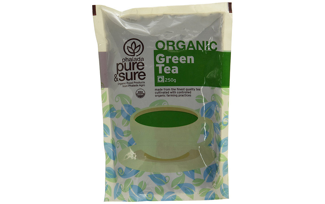 Pure & Sure Organic Green Tea    Pack  250 grams